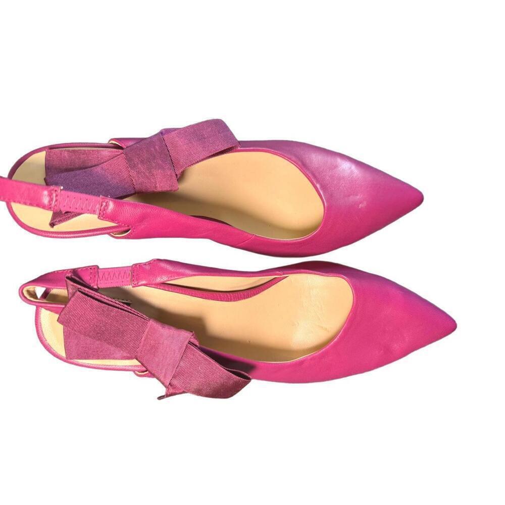 Zac Posen Slingback Heels with Bow Detail, size 6